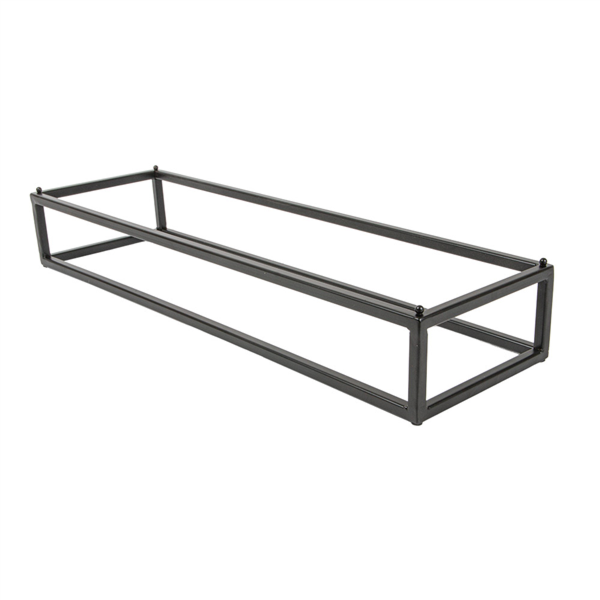 SOPORTE BUFET PARA BANDEJAS 263.51/263.55 'ASAMI WARE' 53x16,2x8 CM NEGRO METAL (1 UNID.)