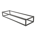Soporte Bufet Para Bandejas 263.51/263.55 'Asami Ware' 53X16,2X8 Cm Negro Metal (1 Unid.)