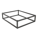 Soporte Bufet Para Bandejas 263.52/263.56 'Asami Ware' 32,5X26,5X8 Cm Negro Metal (1 Unid.)