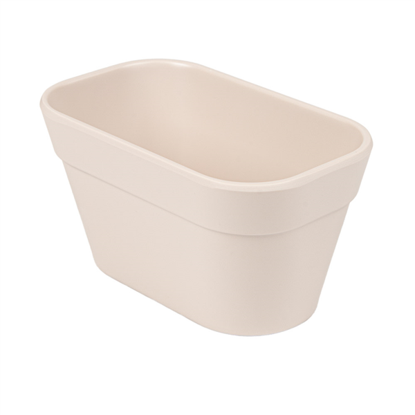 [263.36] BOLES 'ASAMI WARE' 230 ML 11,5x6,9x6 CM MARFIL MELAMINA (24 UNID.)
