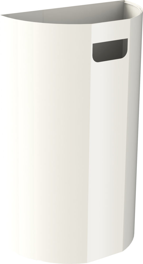 Cubo Mural Meda Luna 20 L Blanco