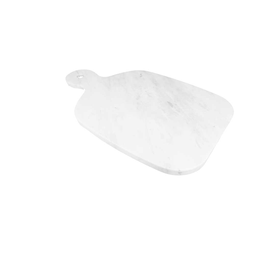 [220.71] Tabla Cortar 40,6X26,6X1,5 Cm Blanco Mármol (2 Unid.)