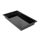 CUBETAS GN 1/1 53 x 32 x 6,5 (h) CM NEGRO MELAMINA (3 UNID.)