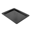 CUBETAS GN 1/2 32,5 x 26 x 2 (h) CM NEGRO MELAMINA (6 UNID.)