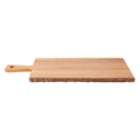 TABLA PRESENTACIÓN RECTANGULAR 56x20,3x1,9 CM NATURAL MADERA (6 UNID.)