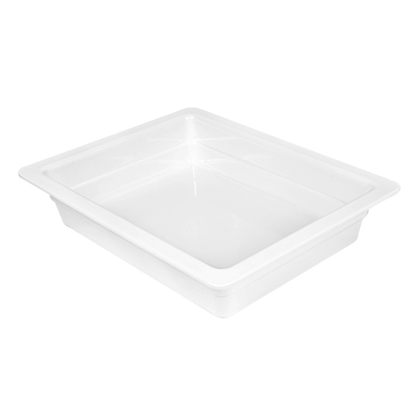 Cubetas Gn 1/2 'Asami Ware' 32,5 X 26 X 6,5 (H) Cm Blanco Melamina (6 Unid.)
