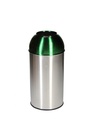 PAPELERA OPEN DOME VERDE AREAS COMUNES