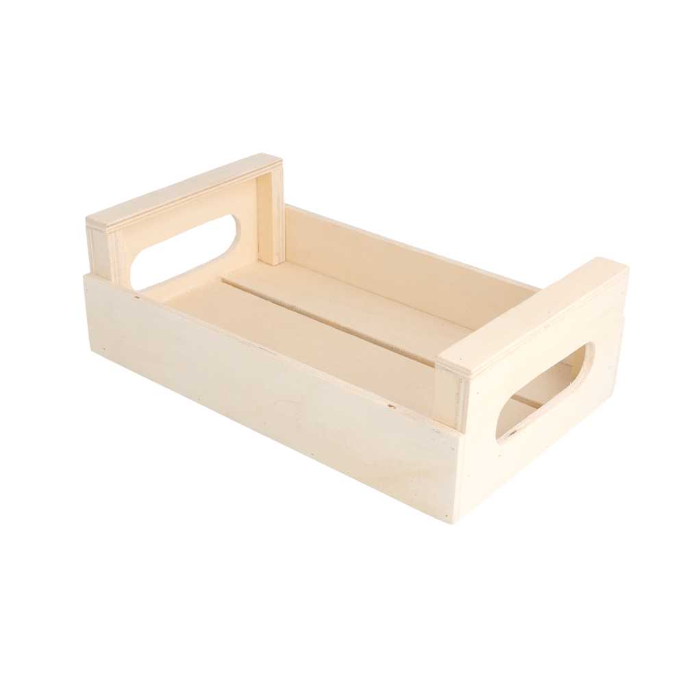 MINI CAJAS MULTIUSOS 20,5x12,5x6,5 CM NATURAL MADERA (20 UNID.)