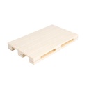 Mini Palet 20X12X2 Cm Natural Madera (40 Unid.)