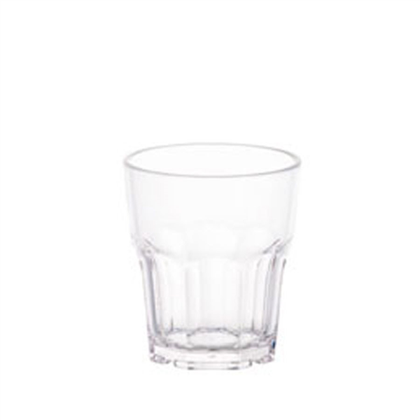 [192.96] VASOS APILABLES 275 ML Ø 8,3/6x8,4 CM TRANSPARENTE POLICARBONATO (1 UNID.)