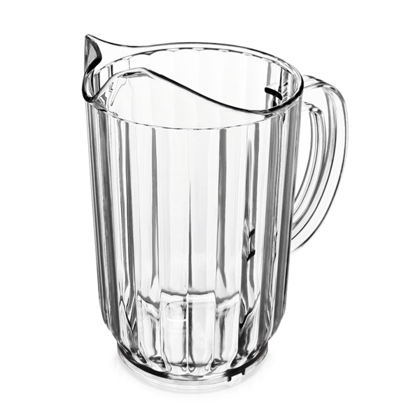 [117.21] JARRA 1800 ML 19x13x21 CM TRANSPARENTE SAN (1 UNID.)