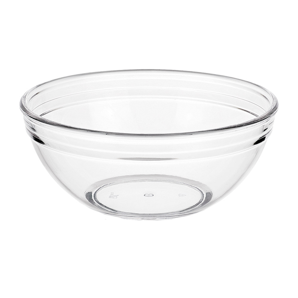 ENSALADERAS 990 ML Ø 16,8/7,2x7 CM TRANSPARENTE POLICARBONATO (10 UNID.)