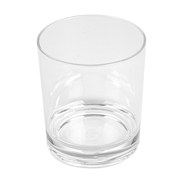 [207.85] VASOS "WHISKY" 350 ML Ø 8,2/7,5x9,5 CM TRANSPARENTE POLICARBONATO (12 UNID.)