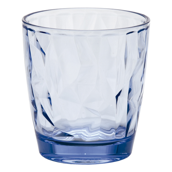 [263.13] Vasos 300 Ml Ø 8,4/6,3x9,2 Cm Azul Policarbonato (12 Unid.)