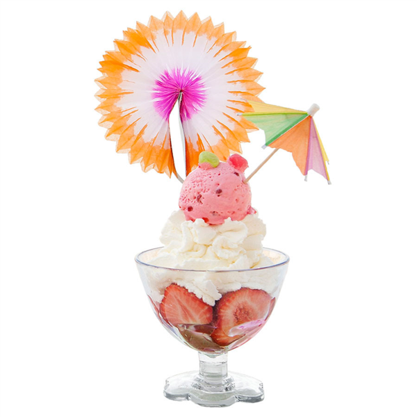 VASOS HELADO 215 ML Ø 9,9/6,7x9 CM TRANSPARENTE POLICARBONATO (36 UNID.)