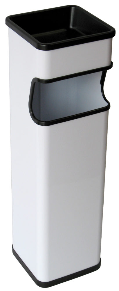 [899473] PAPELERA CUADRADA PINTADA 20L AREAS COMUNES