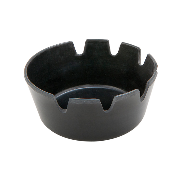 [159.21] CENICEROS SOBREMESA Ø10x4,5 CM NEGRO BAKELITE (24 UNID.)