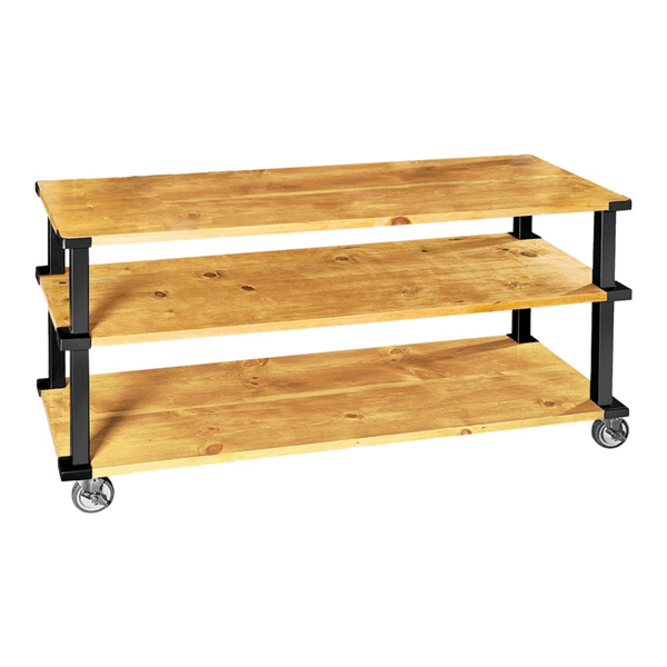 [265.46] Carro Servicio 183X61X112 Cm Natural Madera (1 Unid.)