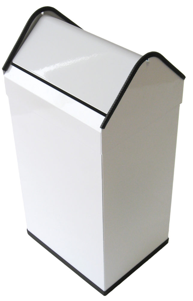 [899477] Papelera Basculante Pintada Areas Comunes