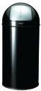 PAPELERA PUSH 40L NEGRO BASURA