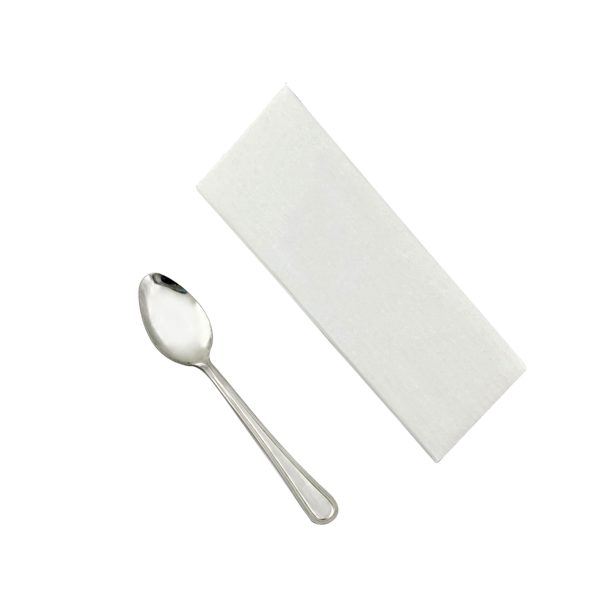 [263.05] Cucharas 13,5 Cm Plateado Inox (100 Unid.)