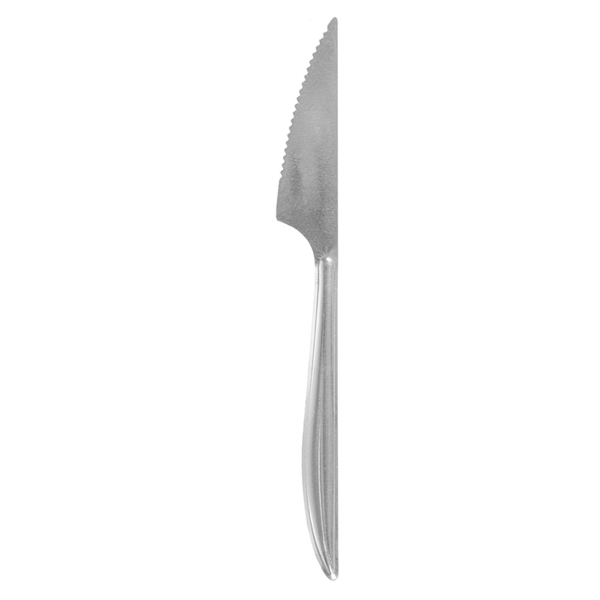 Cuchillos 18 Cm Plateado Inox (100 Unid.)
