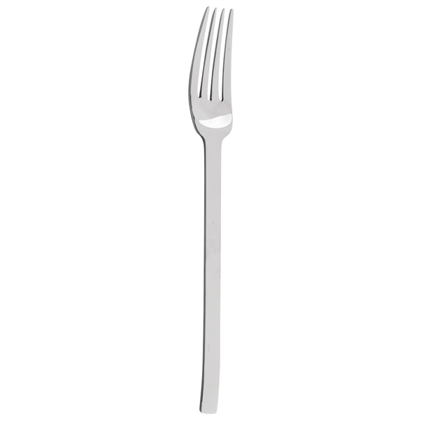[112.06] TENEDORES DE MESA 'SPIGA' 21,7 CM PLATEADO ACERO (12 UNID.)