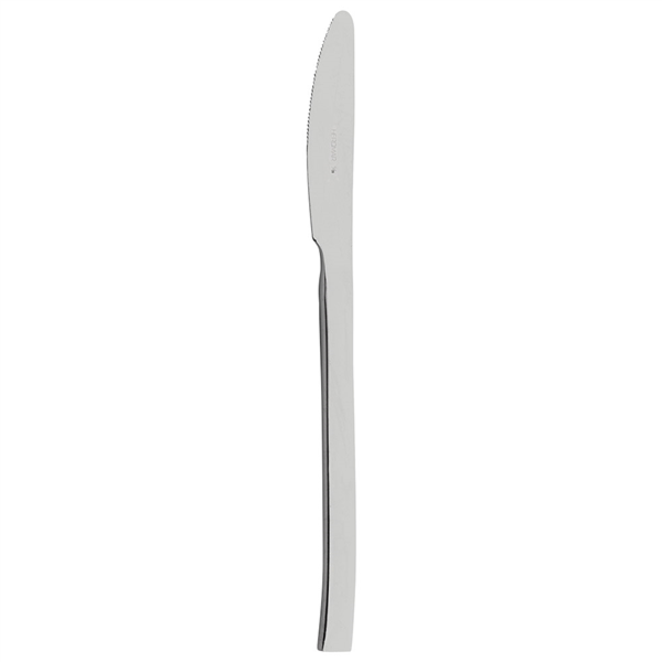 [112.08] Cuchillos De Mesa 'Spiga' 22,3 Cm Plateado Acero (12 Unid.)