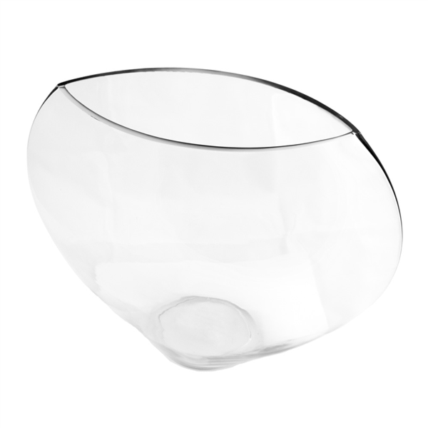 SEMIESFERA DECORACIÓN Ø 39,8x33 CM TRANSPARENTE CRISTAL (1 UNID.)