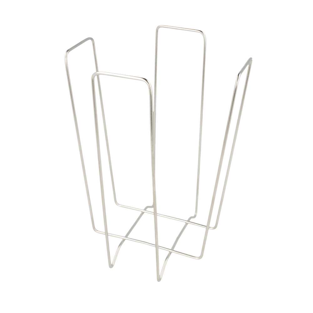 [101.87] SERVILLETERO 11x11x18 CM PLATEADO INOX (1 UNID.)