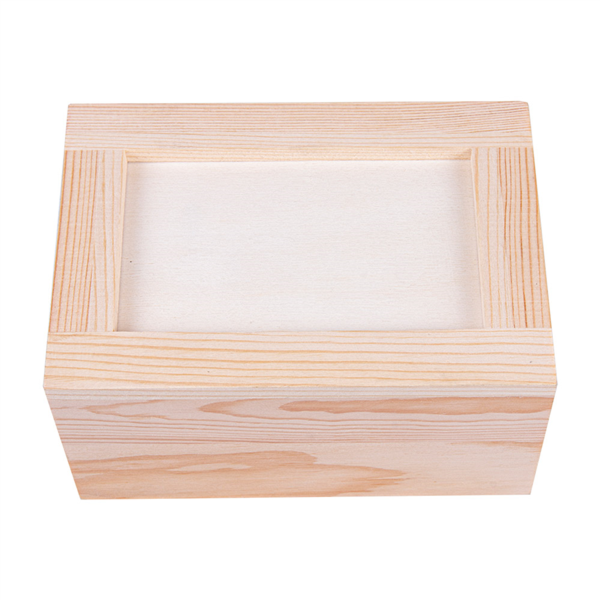 [231.29] DISPENSADOR SERVILLETAS MINI SERVIS 15x11x8 CM NATURAL MADERA (1 UNID.)