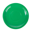 PLATILLOS CAFÉ Ø 13,8 CM VERDE MELAMINA (12 UNID.)