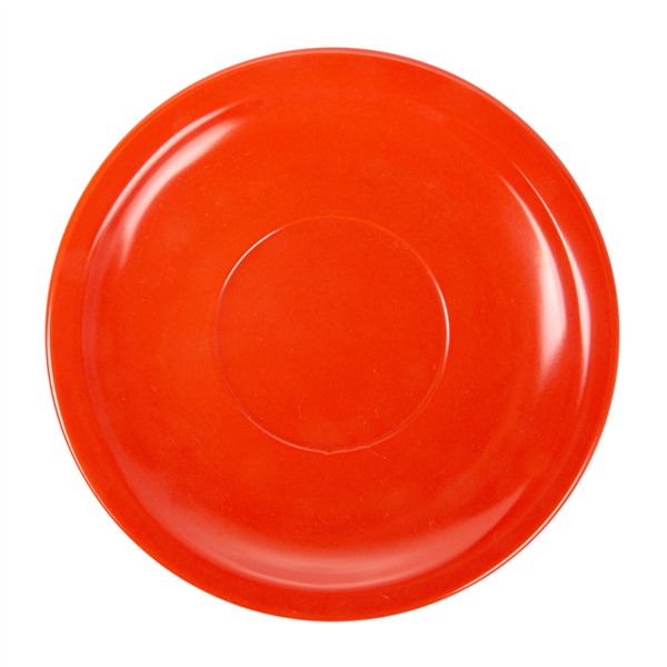 [197.70] PLATILLOS CAFÉ 'ASAMI WARE' Ø 13,8 CM ROJO MELAMINA (12 UNID.)