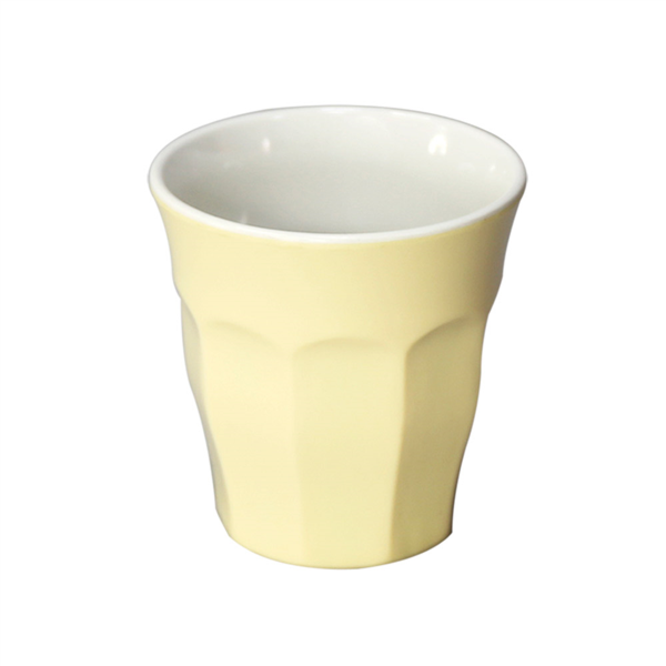 VASOS APILABLES 'ASAMI WARE' 295 ML Ø 8,8x9 CM CREMA MELAMINA (10 UNID.)
