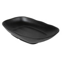BOLES RECTANGULARES 'ASAMI WARE' 25,2x15,8x4,2 CM NEGRO MELAMINA (6 UNID.)