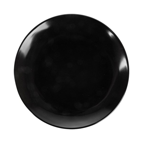 [197.11] PLATOS 'ASAMI WARE' Ø 15,3 CM NEGRO MELAMINA (12 UNID.)