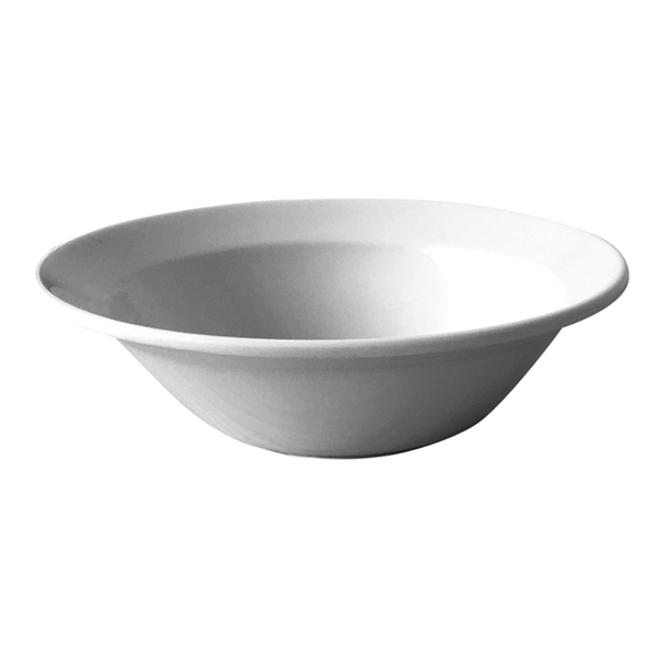 Platos Hondos 'Asami Ware' 800 Ml 175 G. Ø 21X5,1 Cm Blanco Melamina (12 Unid.)