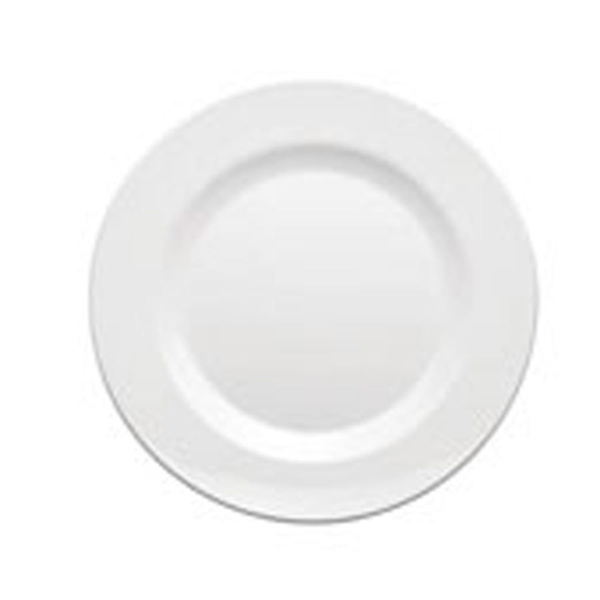 [193.31] Platos 'Asami Ware' Ø 28X2,3 Cm Blanco Melamina (12 Unid.)