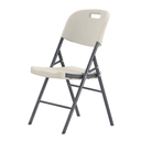 Sillas Plegables 50X45X88 Cm Blanco Pe (4 Unid.)