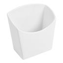 Cajetilla Para Fritos S 12,4X6,5X12,7 Cm Blanco Porcelana (6 Unid.)