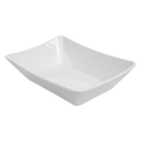 BARQUILLA PARA FRITOS L 19,3x13,3x4,8 CM BLANCO PORCELANA (6 UNID.)