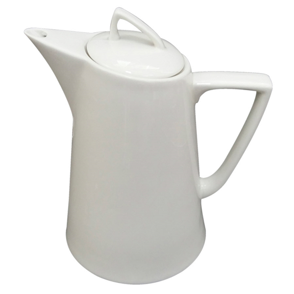 [212.14] Lecheras 18X13X20,5 Cm Blanco Porcelana (2 Unid.)