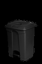 Contenedor 70l Plást. Negro Reciclado Sanitarias