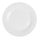 Platos Llanos Ø 27 Cm Blanco Porcelana (24 Unid.)