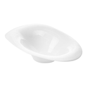 BOLES IRREGULARES 30x25x9 CM BLANCO PORCELANA (4 UNID.)