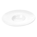 PLATOS "GRAN ALA" Ø 28,5 CM BLANCO PORCELANA (12 UNID.)