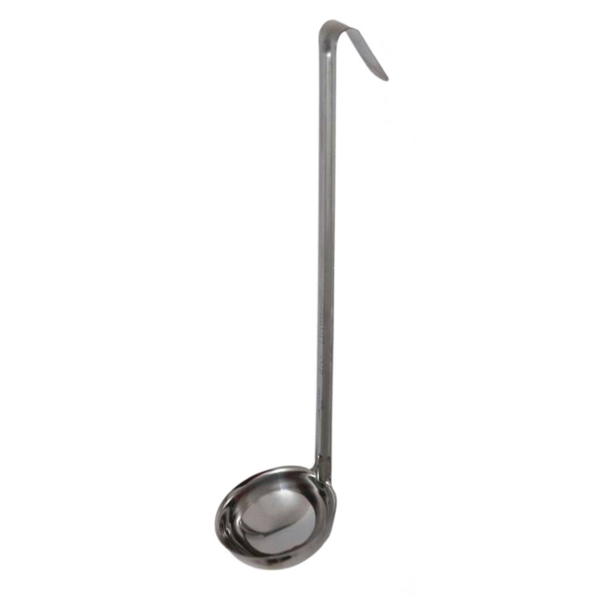 CUCHARÓN 120 ML Ø8,7x34 CM PLATEADO INOX (1 UNID.)