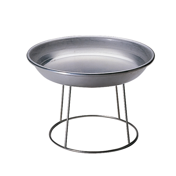 [428.52] Soporte Para Fuente Mariscos 20X24X18 Cm Plateado Inox (1 Unid.)