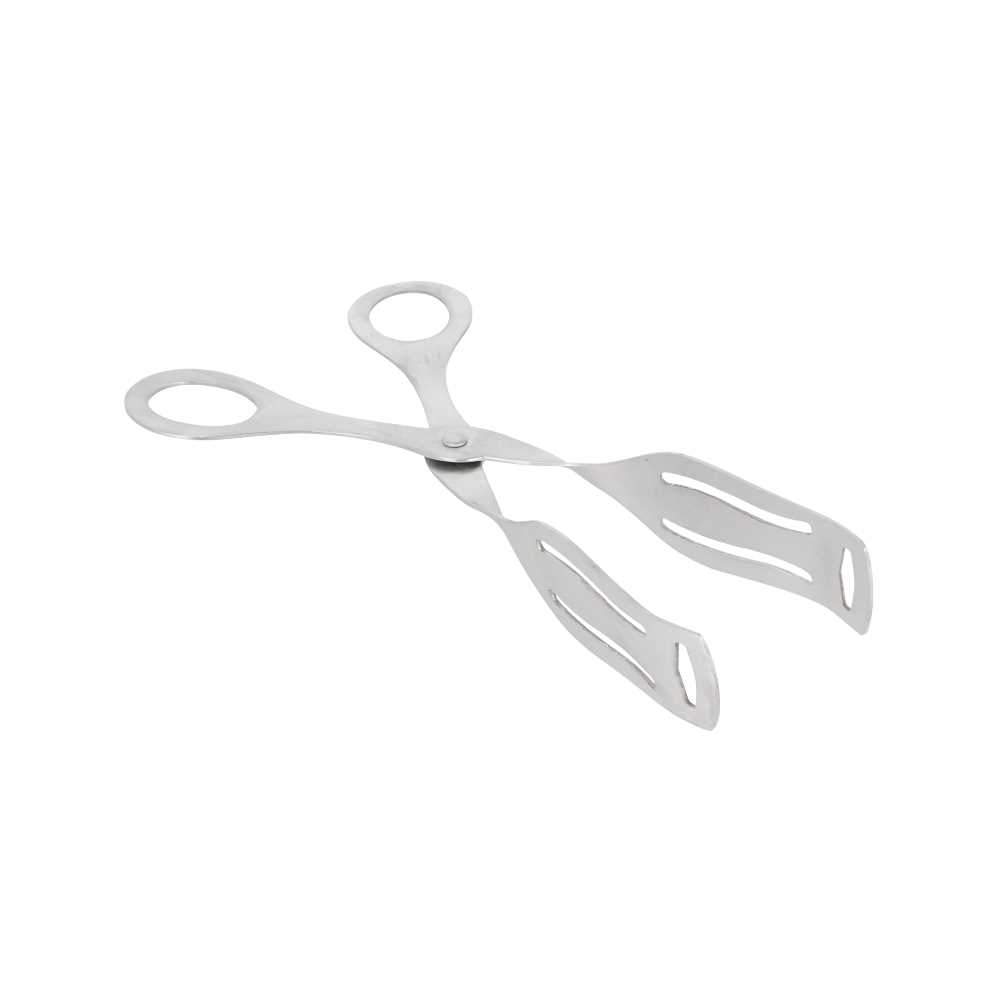 [425.14] PINZA PASTEL 19,5 CM PLATEADO INOX (1 UNID.)