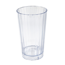 VASOS 355 ML Ø 7,6/5,8x12,8 CM TRANSPARENTE SAN (72 UNID.)